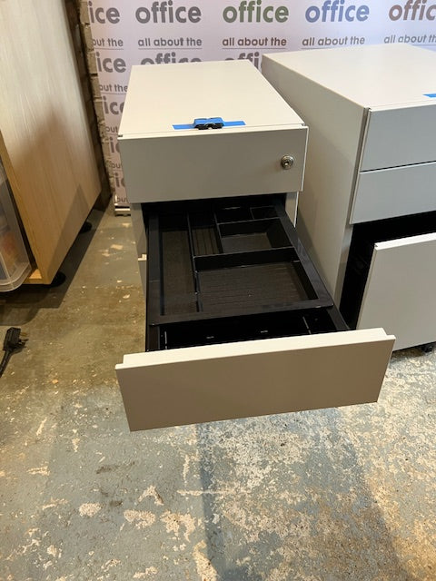 Bisley Note Pedestal Slimline 300mm Wide Refurbished