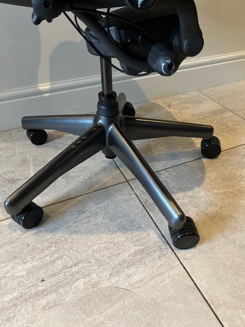 Herman Miller Aeron Posturerfit Size B in Black - Refurbished